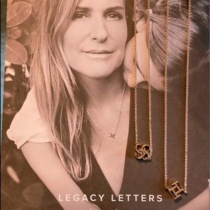 India Hicks Vintage Legacy Letter Necklace